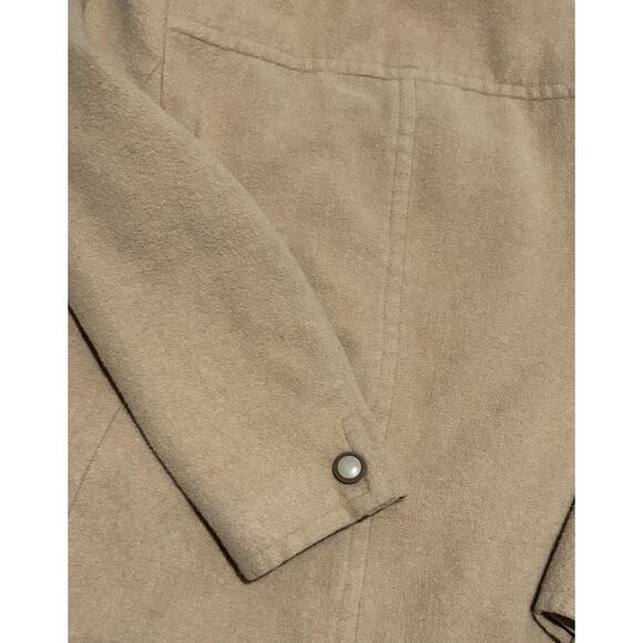 VTG Doncaster Women's Vintage Jacket Size 6 100% camel Hair classy monochrome - Picture 6 of 6